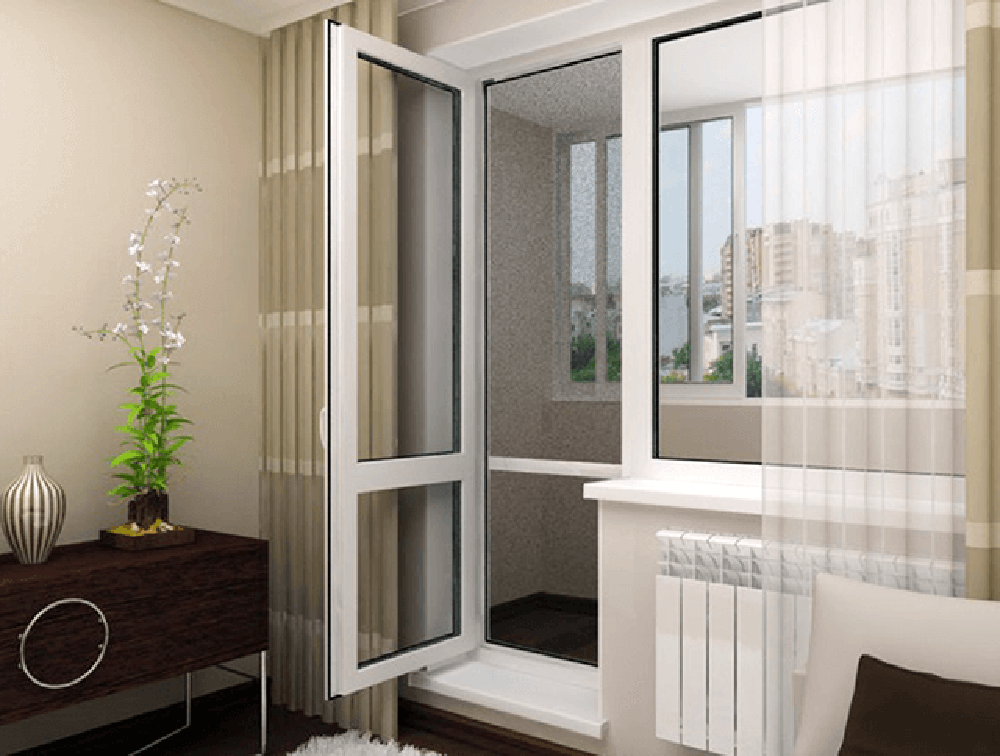Пластиковые балконные двери (пвх) в самаре (гост окна) - куп.