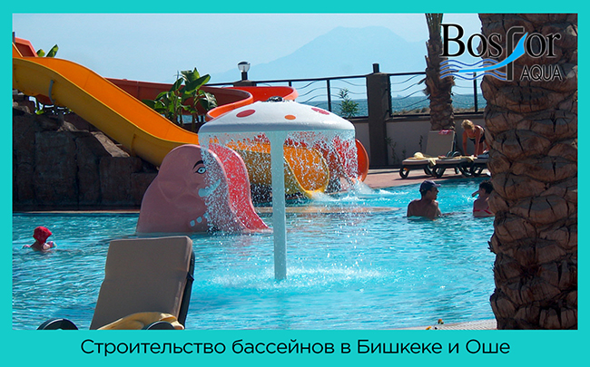Строительство бассейнов в Бишкеке и Оше 